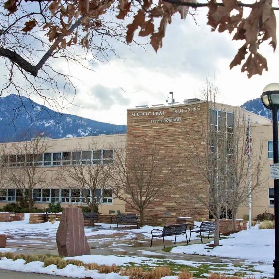 Front of Municipal Building