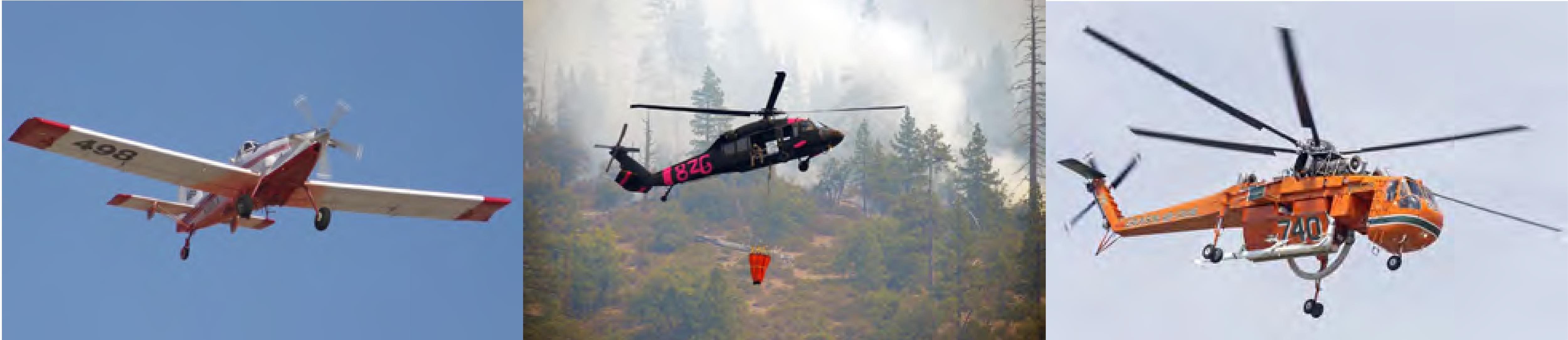 Example Firefighting Aircraft at Boulder Municipal Airport